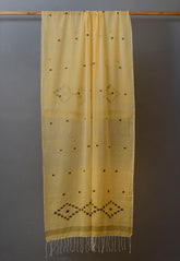 Yellow Jamdani Dupatta