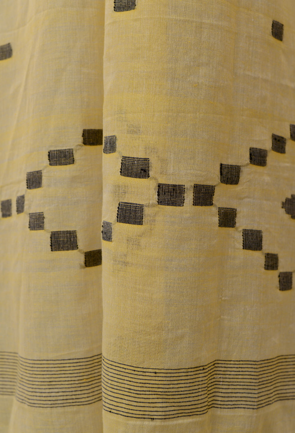 Yellow Jamdani Dupatta