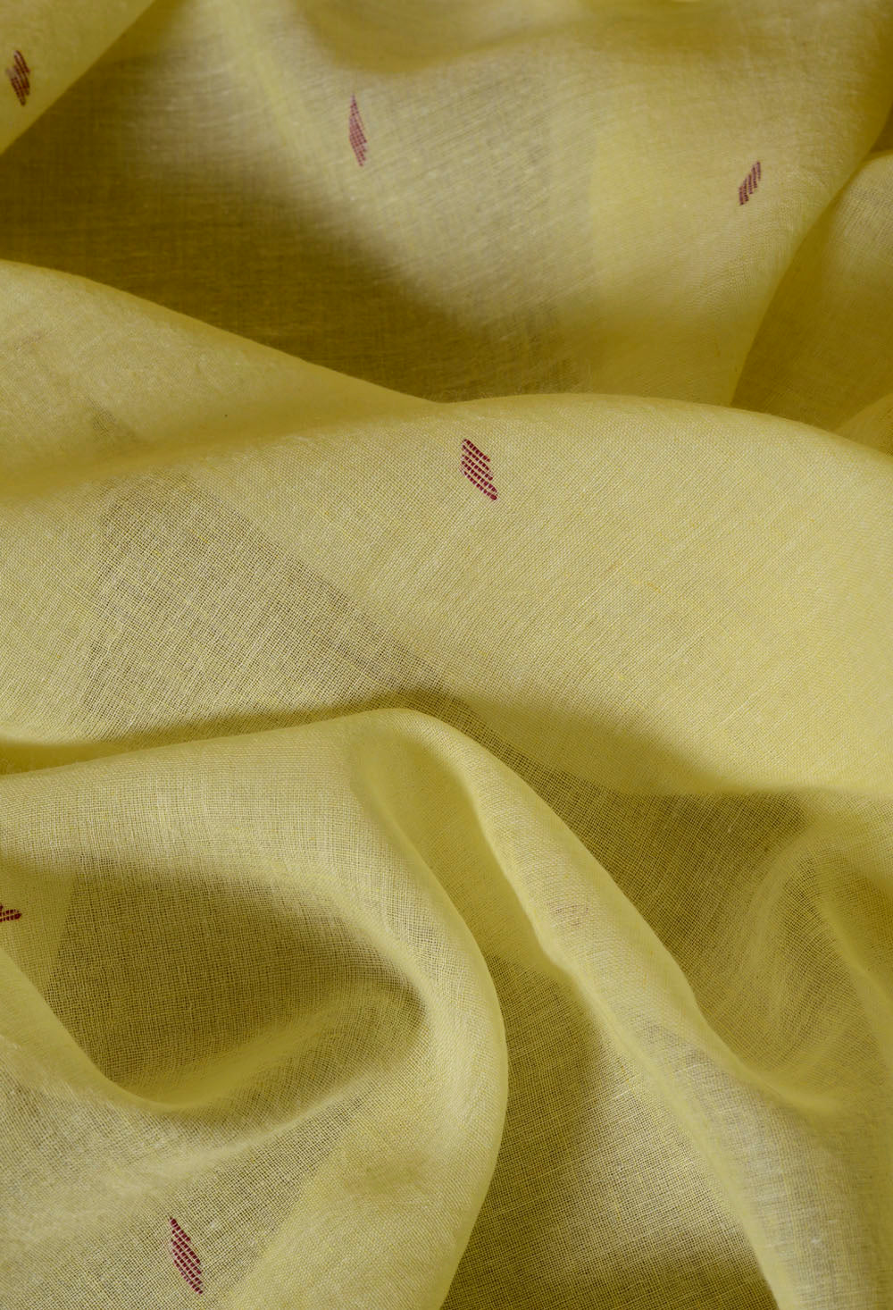 Light Yellow Jamdani Dupatta