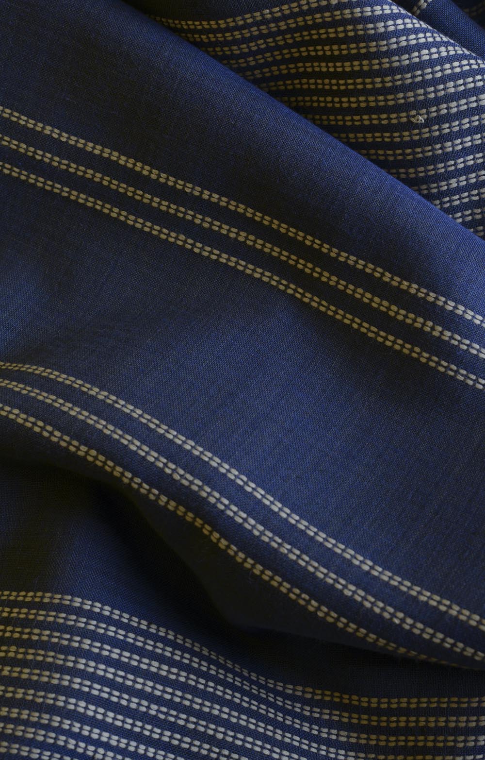 Handwoven Lines Bawanbooti Saree