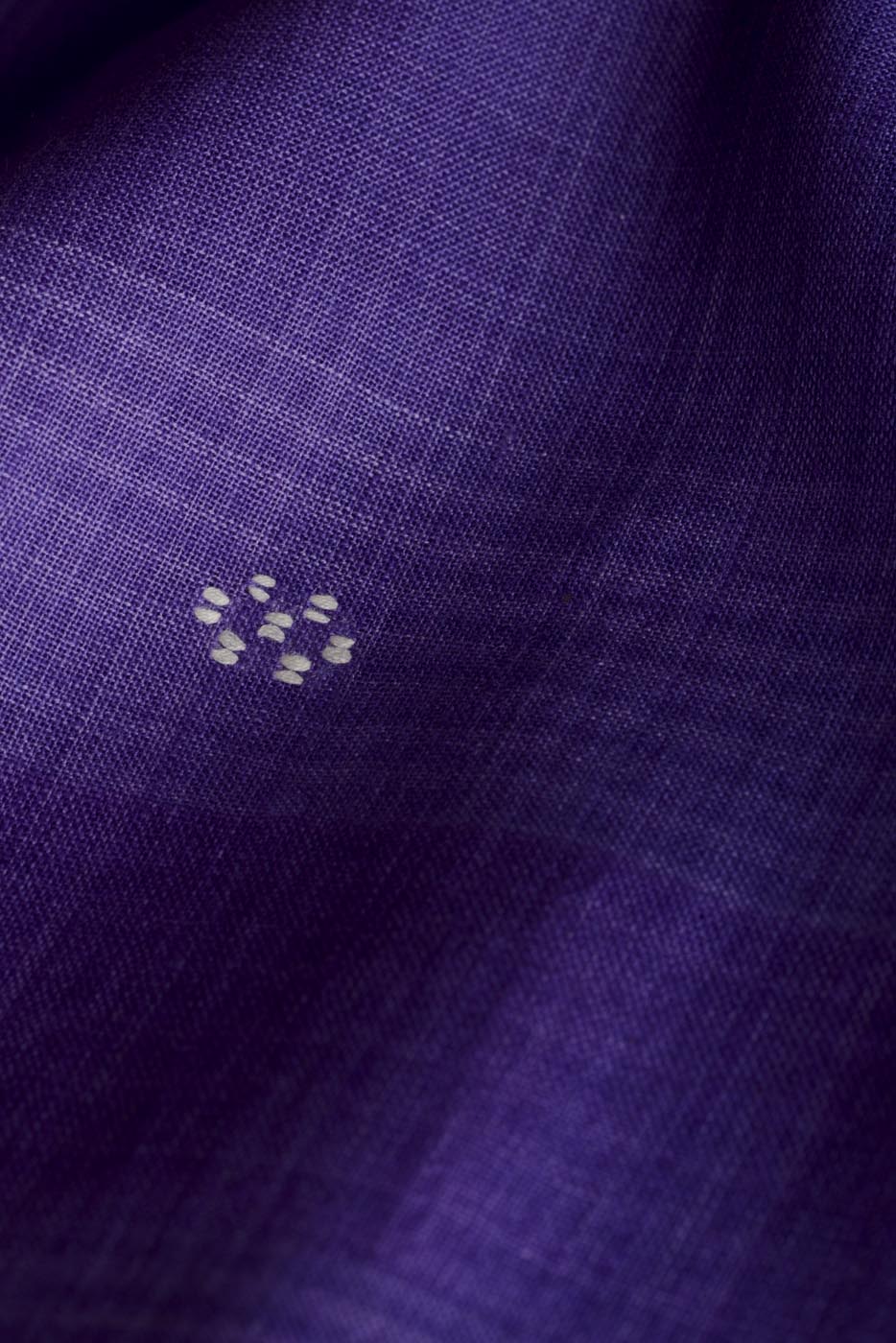 Handwoven Purple Bawanbooti Saree