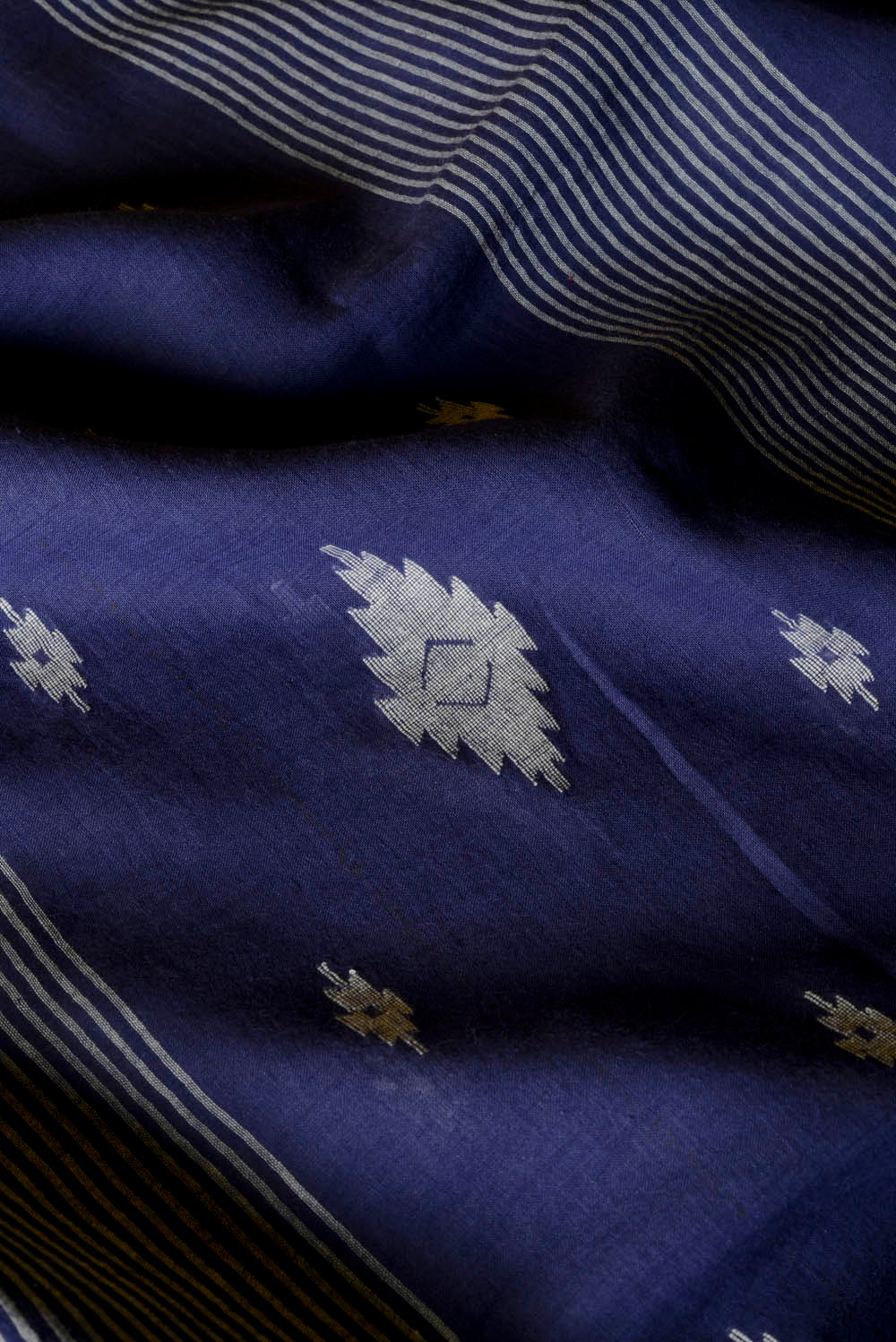 Dark Blue Jamdani Dupatta