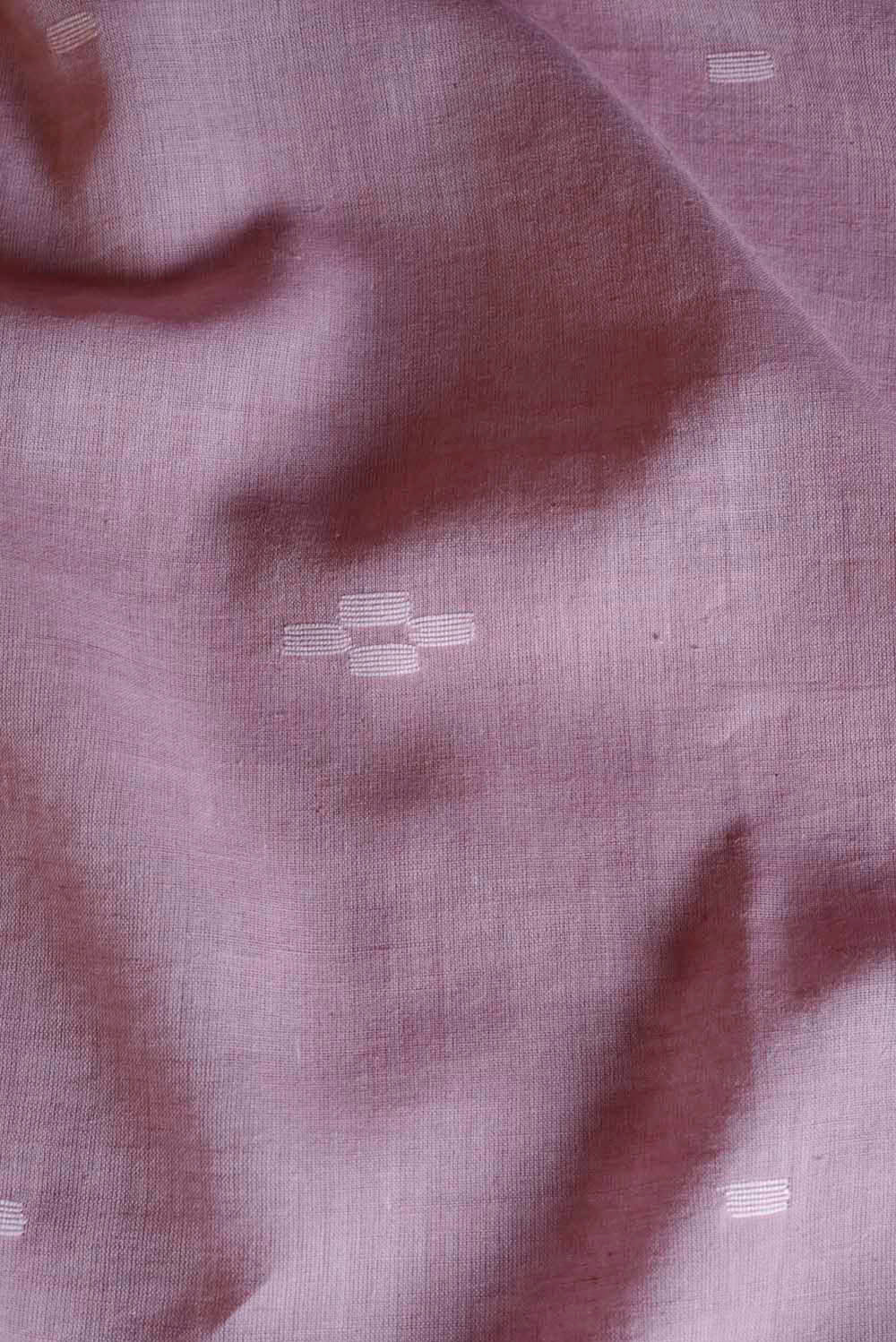 Handwoven Light Purple Jamdani Saree