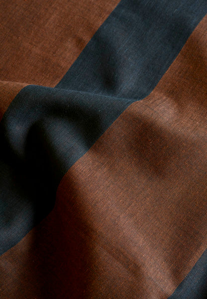 Black and Brown - Handwoven Cotton Saree