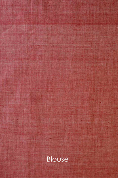 Handwoven Bawanbooti Square Booti Saree