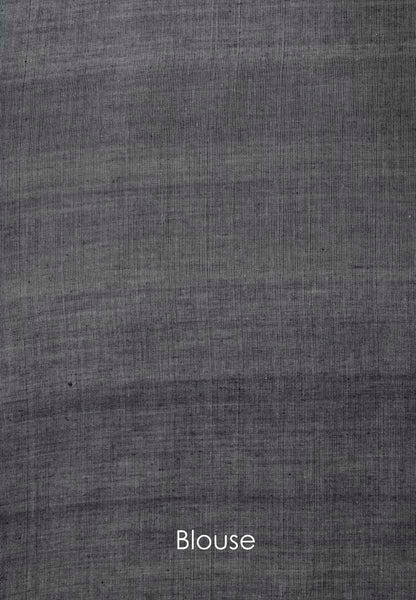 Handwoven Fish Motif Bawanbooti Saree