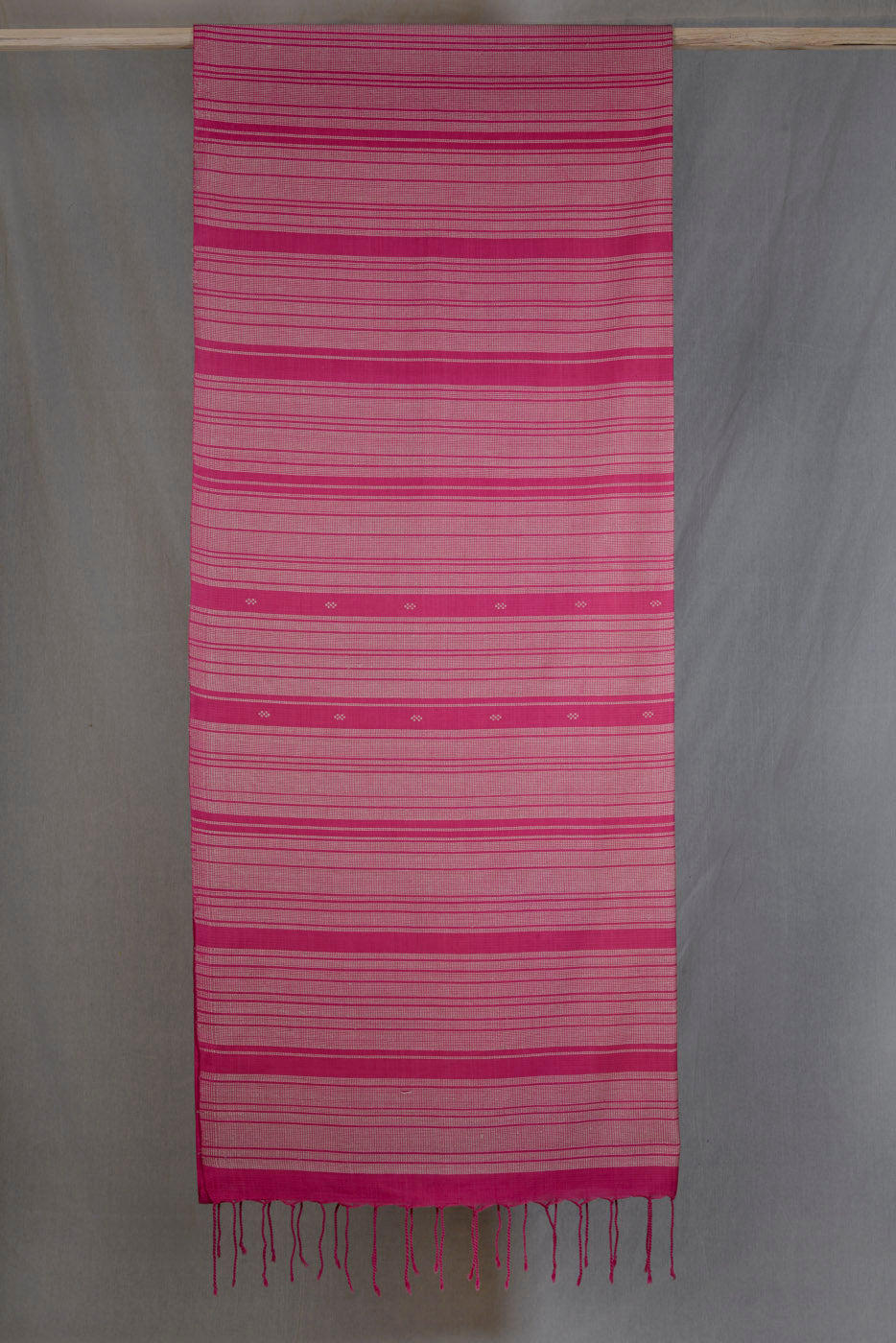 Handwoven Line Bawanbooti Saree