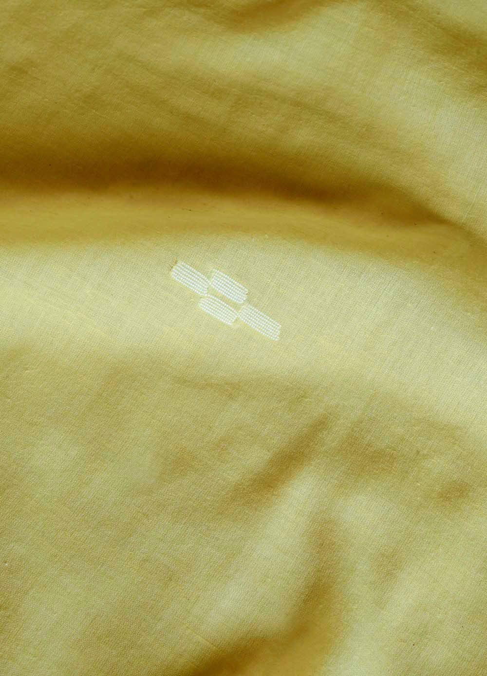 Handwoven Yellow Jamdani Saree