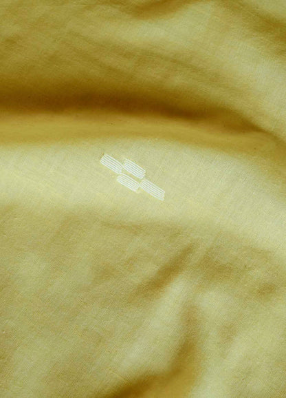 Handwoven Yellow Jamdani Saree