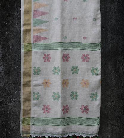 Linen Jamdani