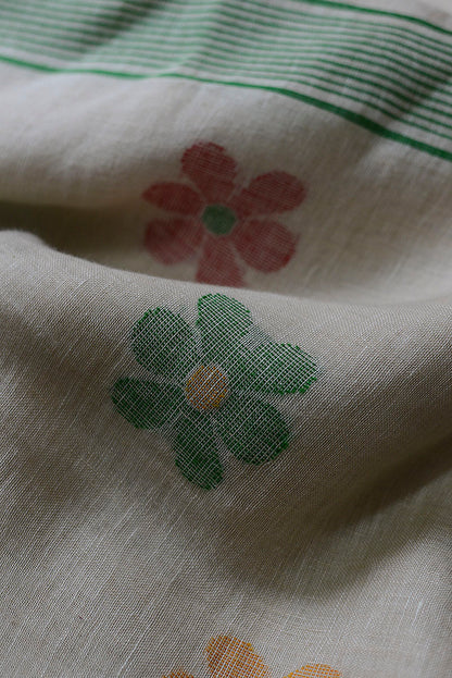 Linen Jamdani